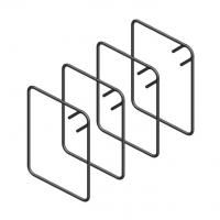 Хомут из арматуры 60х30