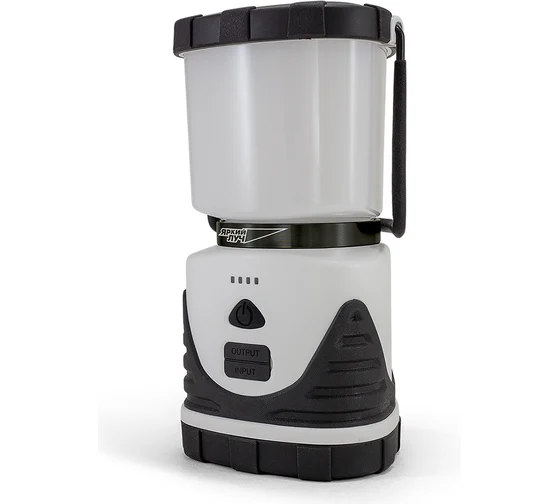 Фонарь кемпинговый 500Lm 6,0Ah IPX4 диммер/теплота света/powerbank CL-500А Яркий луч