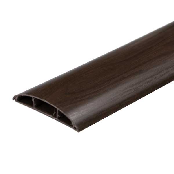 Наличник пластиковый  2200х70х14 венге с кабель каналом Идеал