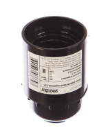 Патрон подвесной с кольцом Е27 черный Smartbuy