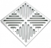 Решетка для дождеприемника 300х300мм оцинкованная 