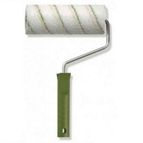 Валик пропитка дерево 180х48х9х8мм микрофибра зеленая полоса Top Color Expert