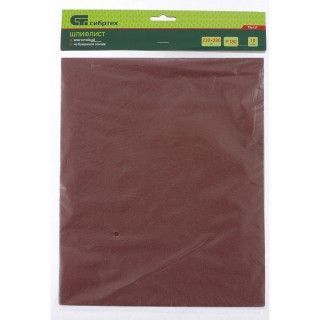 Шлифлист ткань водостойкий Р 40 230х280мм 1шт Matrix