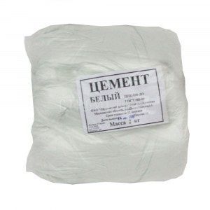 Цемент  2кг белый