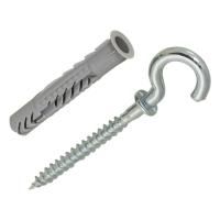 Дюбель с полукольцом 10х 45 2шт