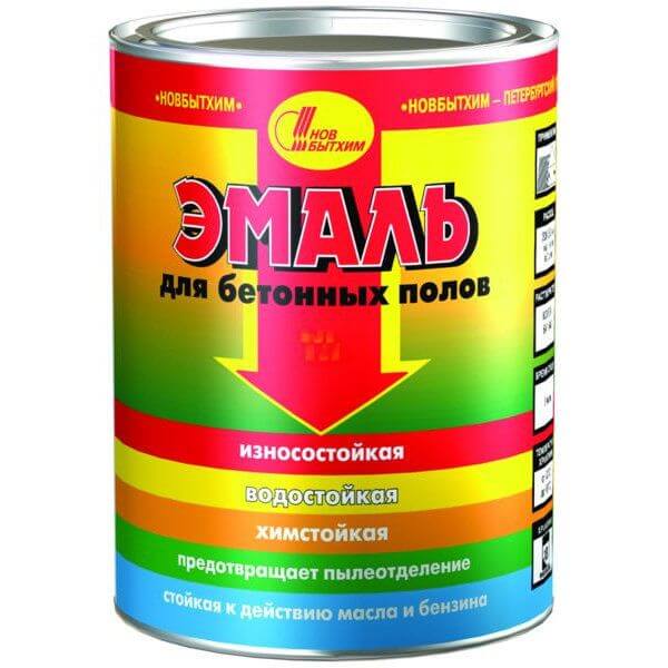 Алкидная эмаль для бетонных полов