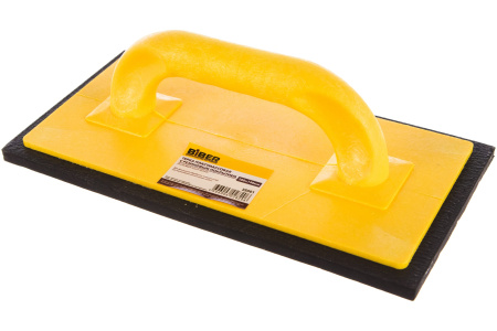 Терка пластик с губкой 140х280ммх 9мм Biber