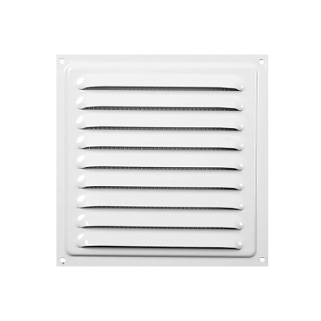 Решетка вентиляционная металл 130х130 с сеткой Met1313 Zernberg