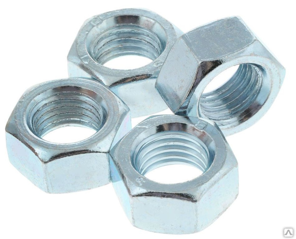 Гайка оцинкованная М20 DIN934