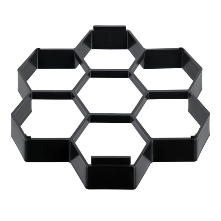 Форма для отливки садовых дорожек 28,5х27х4см Соты Vortex---