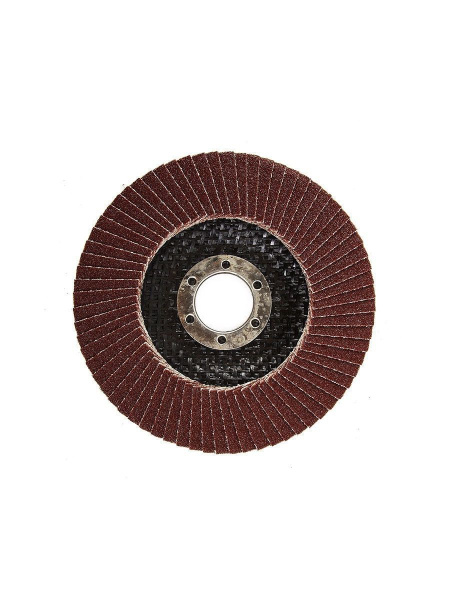 Круг шлифовальный лепестковый 125х22,2мм Р- 80А Луга