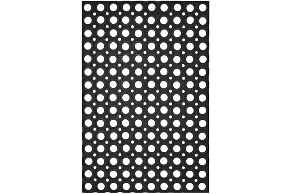 Коврик резиновый  дырка 45х75----