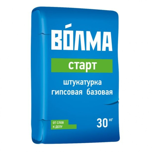 Штукатурка гипсовая 30кг старт Волма