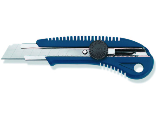 Нож с сегментированным лезвием 18мм алюминевый Color Expert(10)