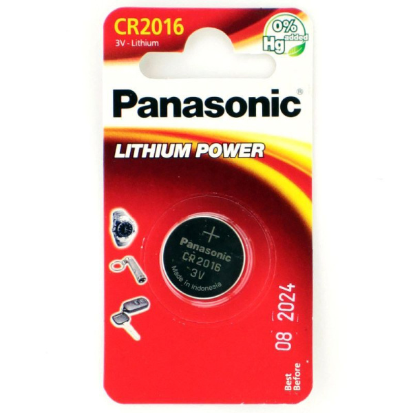 Батарейка CR2016 таблетка Panasonic---